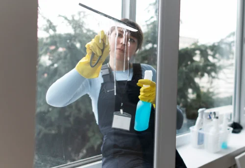 Nettoyage de vitres intérieures et extérieures à Méailles